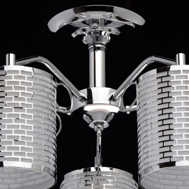 Люстра потолочная DeMarkt 333012505 Скарлет 5x60W E27